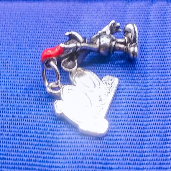 925 Sterling Silver DISNEY 100 Years of Magic w/ 3D Mickey Mouse Charm Set - Picture 7 of 10